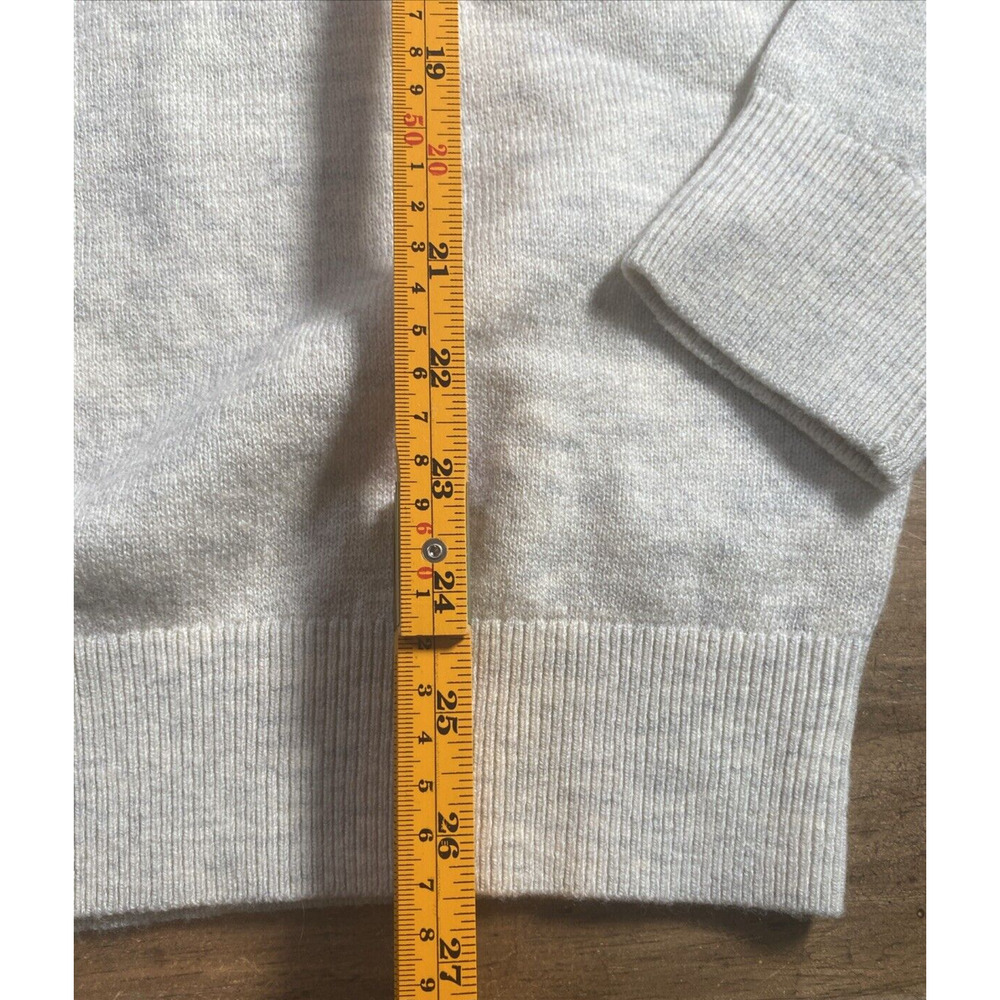 Tommy Hilfiger Cream Zip-Up Sweater - Picture 7 of 9